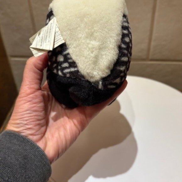 K&M Black and White Common Loon Duck Bird Vintage 2001 Plush VTG - Picture 8 of 8